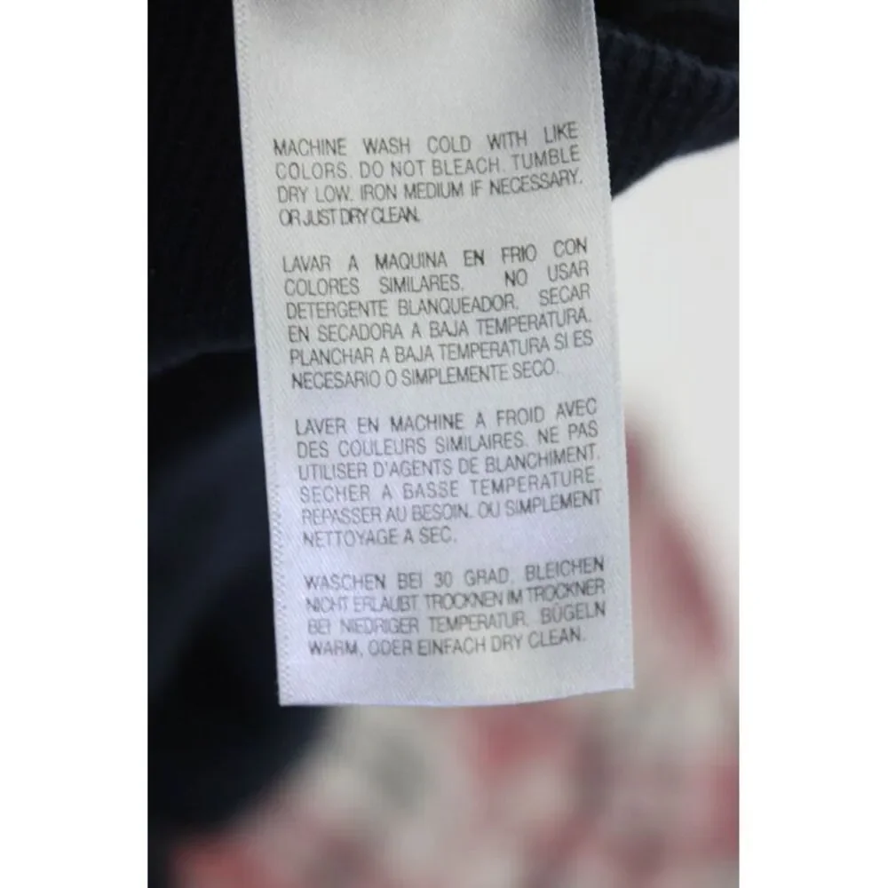 Mother Soft Joie Womens Embellished Crewneck Sweatshirt Navy Size XS S lot 2_6